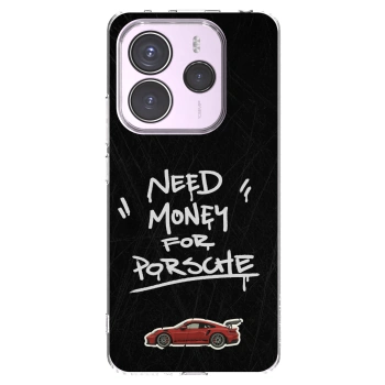 Picasee διαφανής θήκη σιλικόνης Xiaomi Redmi Note 14 5G - Dark Racer