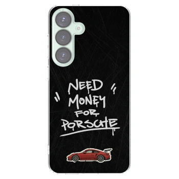 Picasee διαφανής θήκη σιλικόνης Samsung Galaxy S25+ 5G - Dark Racer