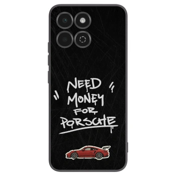 Picasee Μαύρη θήκη σιλικόνης για Honor 200 Smart 5G - Dark Racer