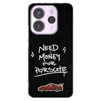 Picasee διαφανής θήκη σιλικόνης Xiaomi Redmi Note 14 4G - Dark Racer