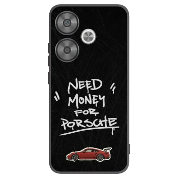 Picasee Μαύρη θήκη σιλικόνης για Xiaomi Poco F6 - Dark Racer