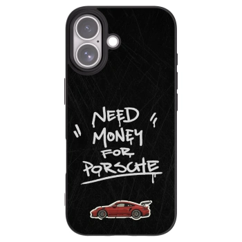 Picasee Μαύρη θήκη σιλικόνης για Apple iPhone 17 - Dark Racer