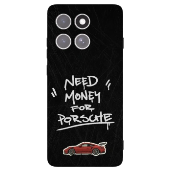 Picasee Μαύρη θήκη σιλικόνης για Motorola Edge 60 Pro - Dark Racer