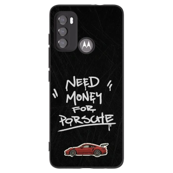Picasee Μαύρη θήκη σιλικόνης για Motorola Edge 60 5G - Dark Racer