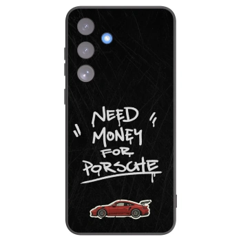 Picasee Μαύρη θήκη σιλικόνης για Samsung Galaxy S25 FE 5G - Dark Racer