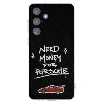 Picasee διαφανής θήκη σιλικόνης Samsung Galaxy S25 FE 5G - Dark Racer