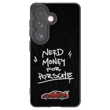 Picasee Μαύρη θήκη σιλικόνης για Samsung Galaxy S26 - Dark Racer
