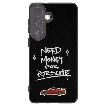 Picasee Μαύρη θήκη σιλικόνης για Samsung Galaxy S26+ - Dark Racer