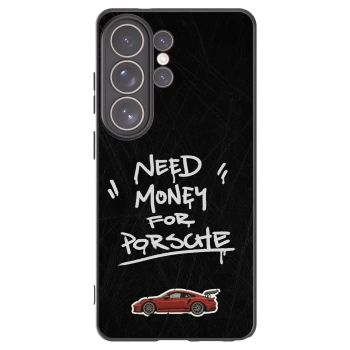 Picasee Μαύρη θήκη σιλικόνης για Samsung Galaxy S26 Ultra - Dark Racer