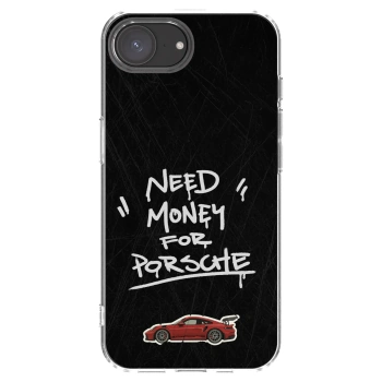 Picasee διαφανής θήκη σιλικόνης Apple iPhone 17e - Dark Racer