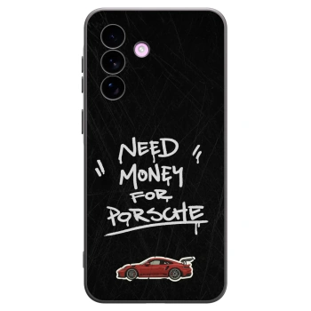 Picasee Μαύρη θήκη σιλικόνης για Samsung Galaxy A57 5G - Dark Racer