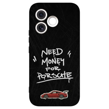 Picasee Μαύρη θήκη σιλικόνης για Honor 600 Lite - Dark Racer