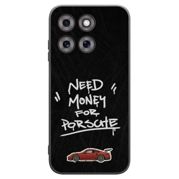 Picasee Μαύρη θήκη σιλικόνης για Motorola Moto G77 - Dark Racer
