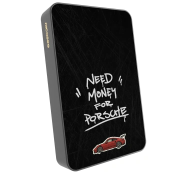 Picasee Powerbank με MagSafe 10 000 mAh Γκρί - Dark Racer