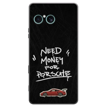 Picasee Μαύρη θήκη σιλικόνης για Sony Xperia 10 VII - Dark Racer