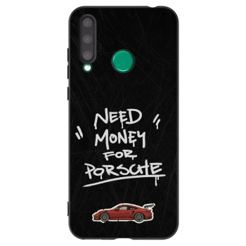 Picasee Μαύρη θήκη σιλικόνης για Honor 20 Lite - Dark Racer