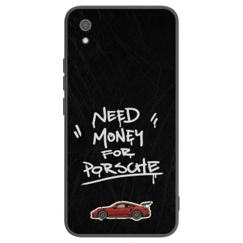 Picasee Μαύρη θήκη σιλικόνης για Xiaomi Redmi 7A - Dark Racer