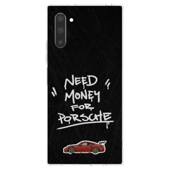 Picasee διαφανής θήκη σιλικόνης Samsung Galaxy Note 10 N970F - Dark Racer