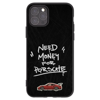 Picasee Μαύρη θήκη σιλικόνης για Apple iPhone 11 Pro - Dark Racer