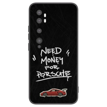 Picasee Μαύρη θήκη σιλικόνης για Xiaomi Mi Note 10 (Pro) - Dark Racer