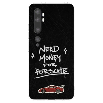 Picasee διαφανής θήκη σιλικόνης Xiaomi Mi Note 10 (Pro) - Dark Racer