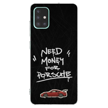 Picasee διαφανής θήκη σιλικόνης Samsung Galaxy A51 A515F - Dark Racer