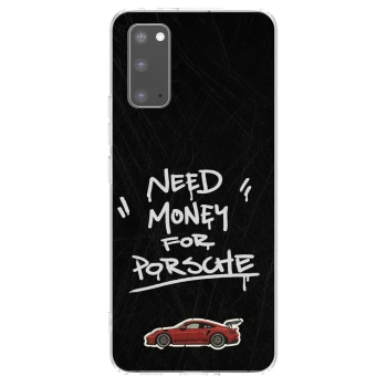 Picasee διαφανής θήκη σιλικόνης Samsung Galaxy S20 G980F - Dark Racer