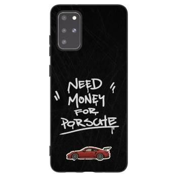 Picasee Μαύρη θήκη σιλικόνης για Samsung Galaxy S20+ G985F - Dark Racer