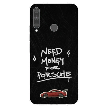 Picasee διαφανής θήκη σιλικόνης Huawei P40 Lite E - Dark Racer