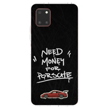 Picasee διαφανής θήκη σιλικόνης Samsung Galaxy Note 10 Lite N770F - Dark Racer