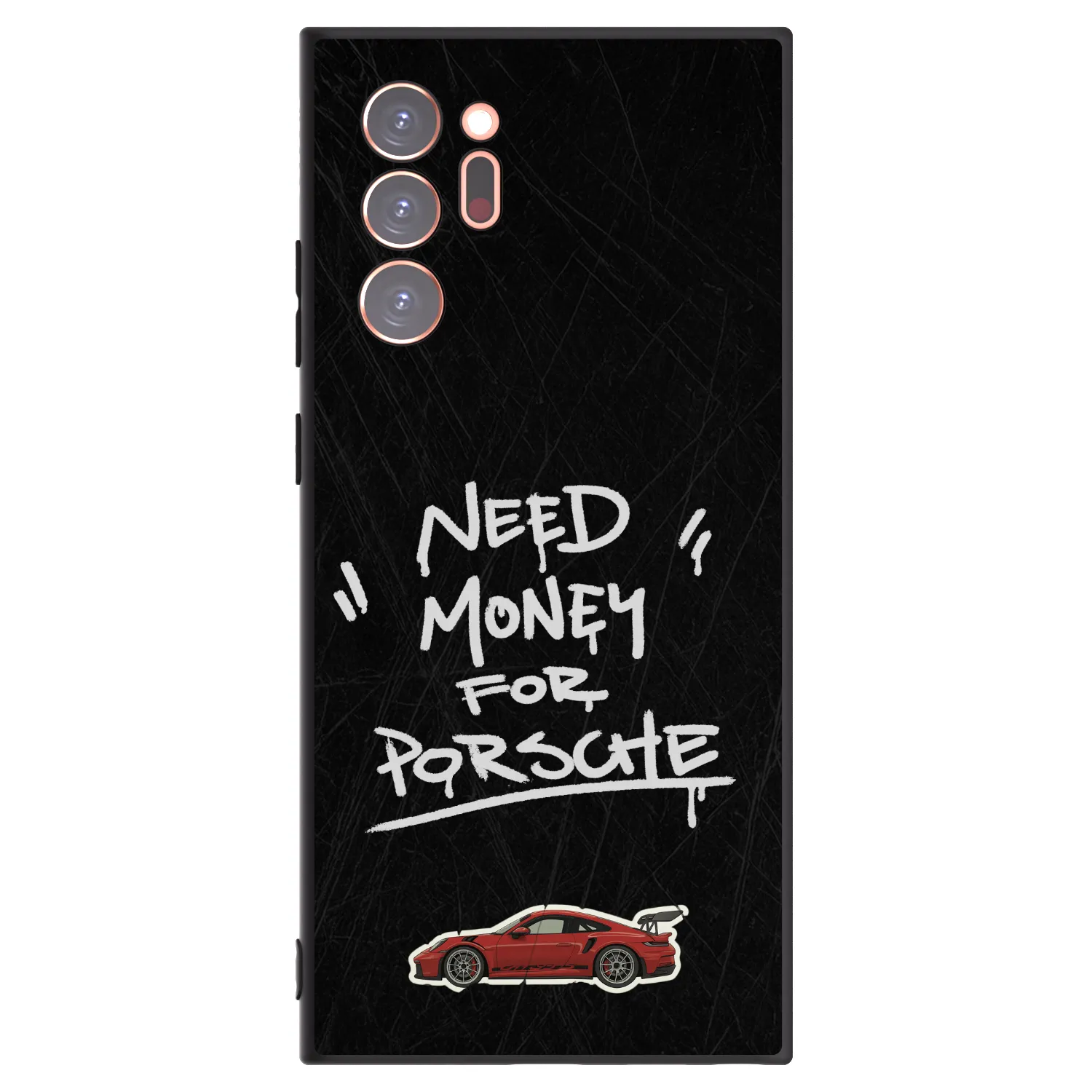 Picasee Μαύρη θήκη σιλικόνης για Samsung Galaxy Note 20 Ultra - Dark Racer