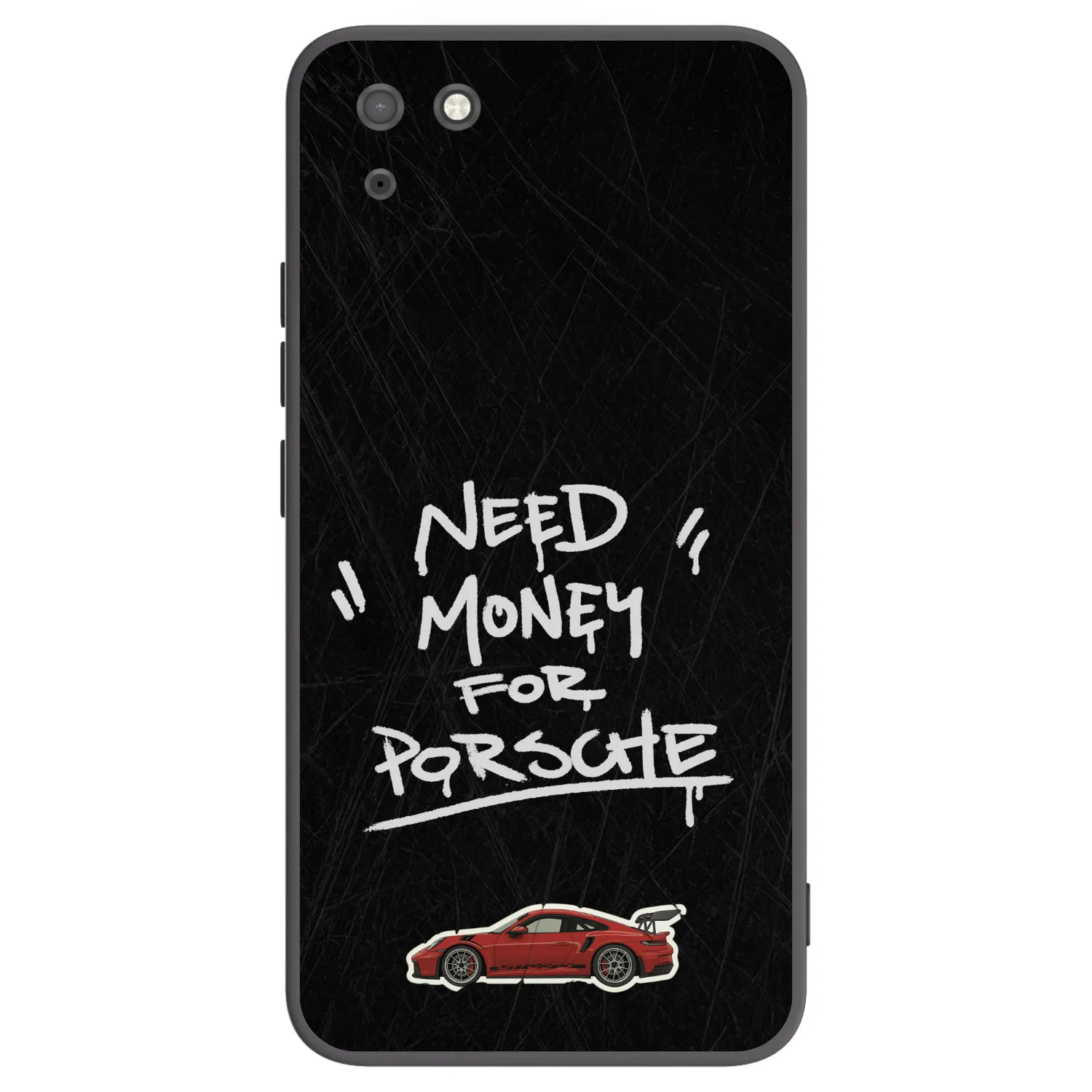 Picasee Μαύρη θήκη σιλικόνης για Huawei Y5P - Dark Racer