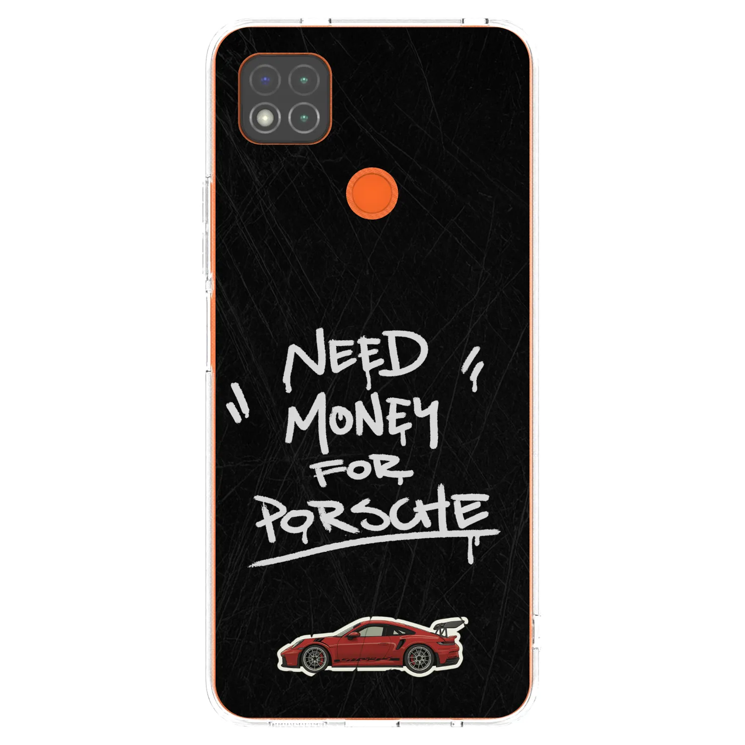 Picasee διαφανής θήκη σιλικόνης Xiaomi Redmi 9C - Dark Racer