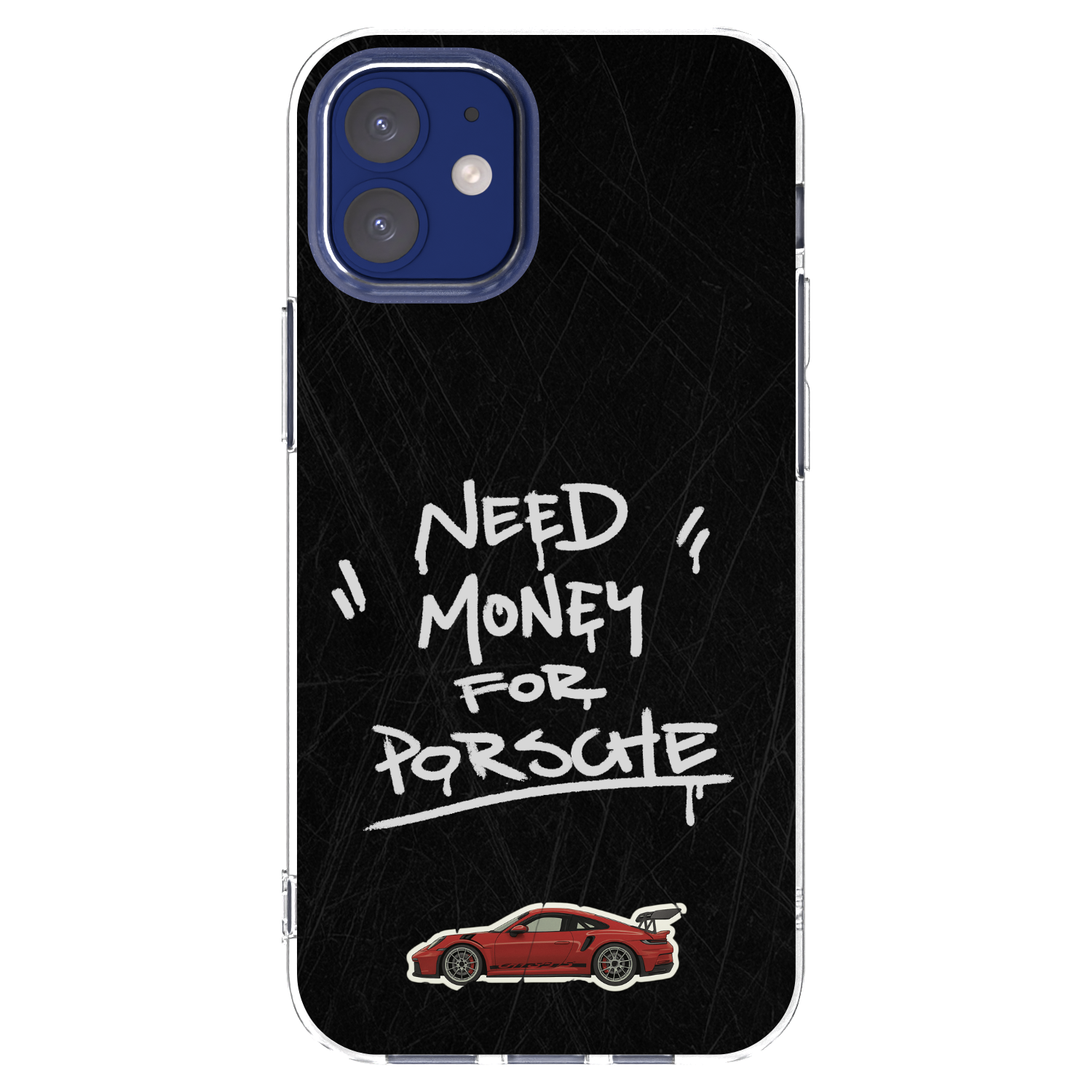 Picasee διαφανής θήκη σιλικόνης Apple iPhone 12 mini - Dark Racer