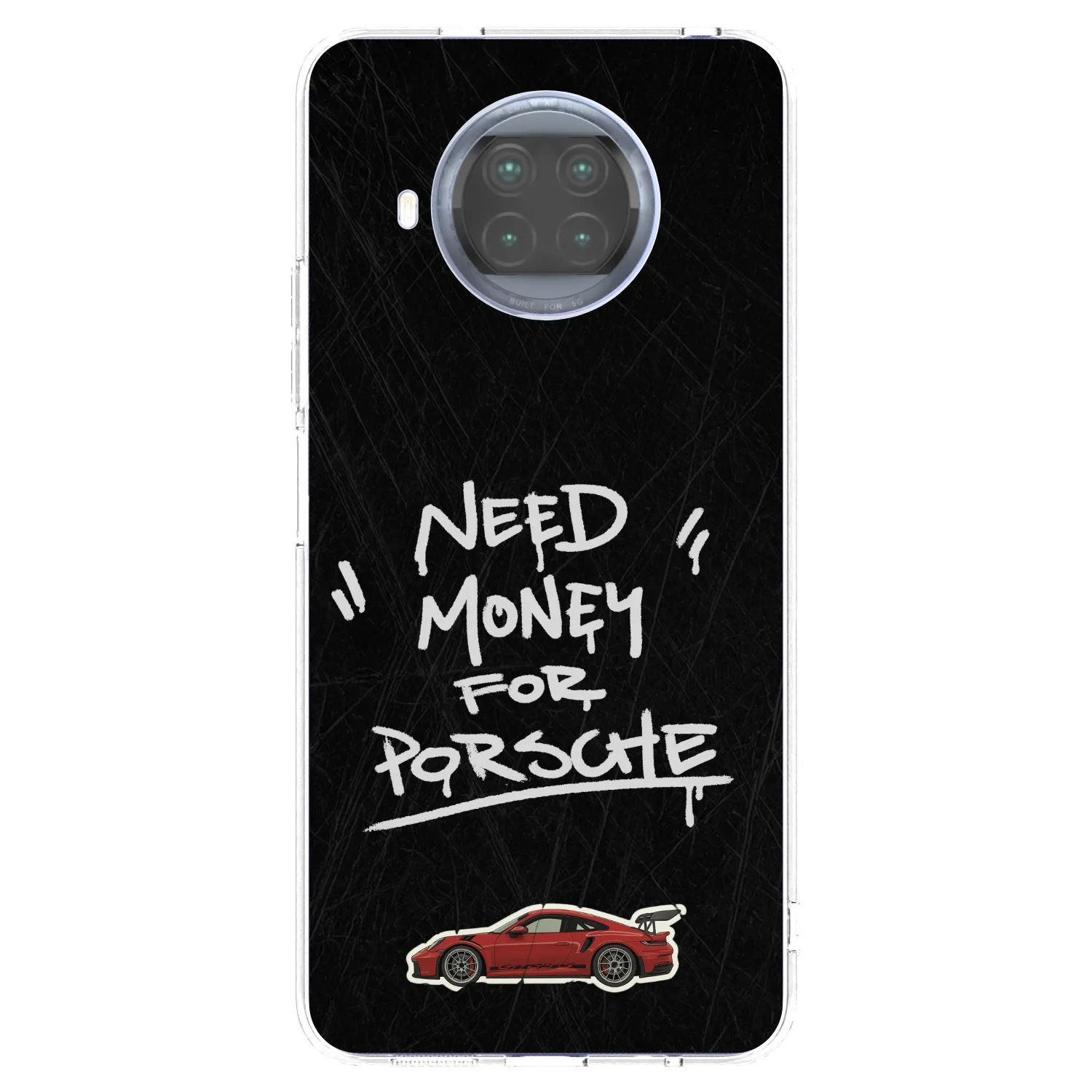 Picasee διαφανής θήκη σιλικόνης Xiaomi Mi 10T Lite - Dark Racer