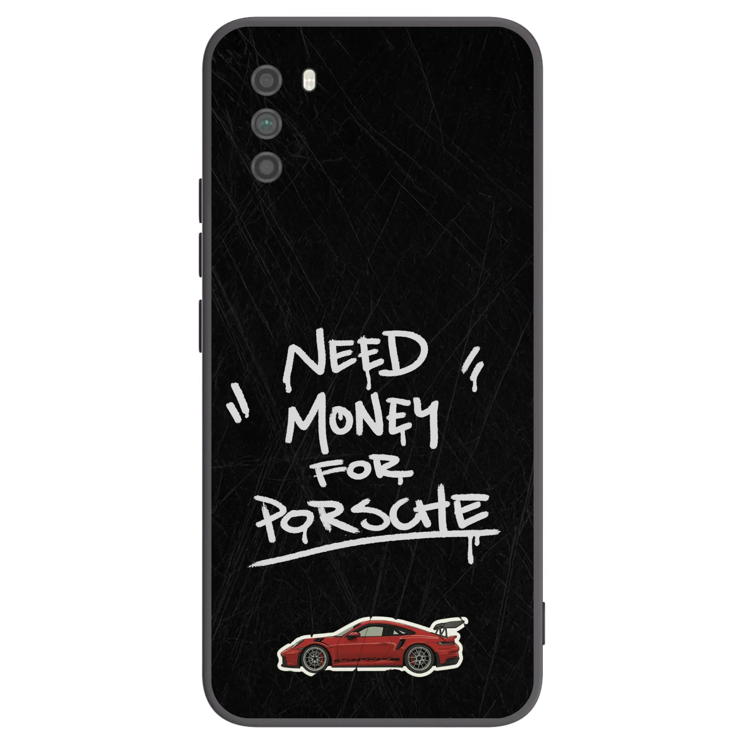 Picasee Μαύρη θήκη σιλικόνης για Xiaomi Poco M3 - Dark Racer