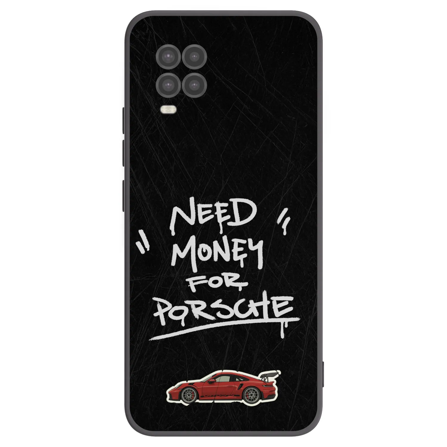 Picasee Μαύρη θήκη σιλικόνης για Xiaomi Mi 10 Lite - Dark Racer