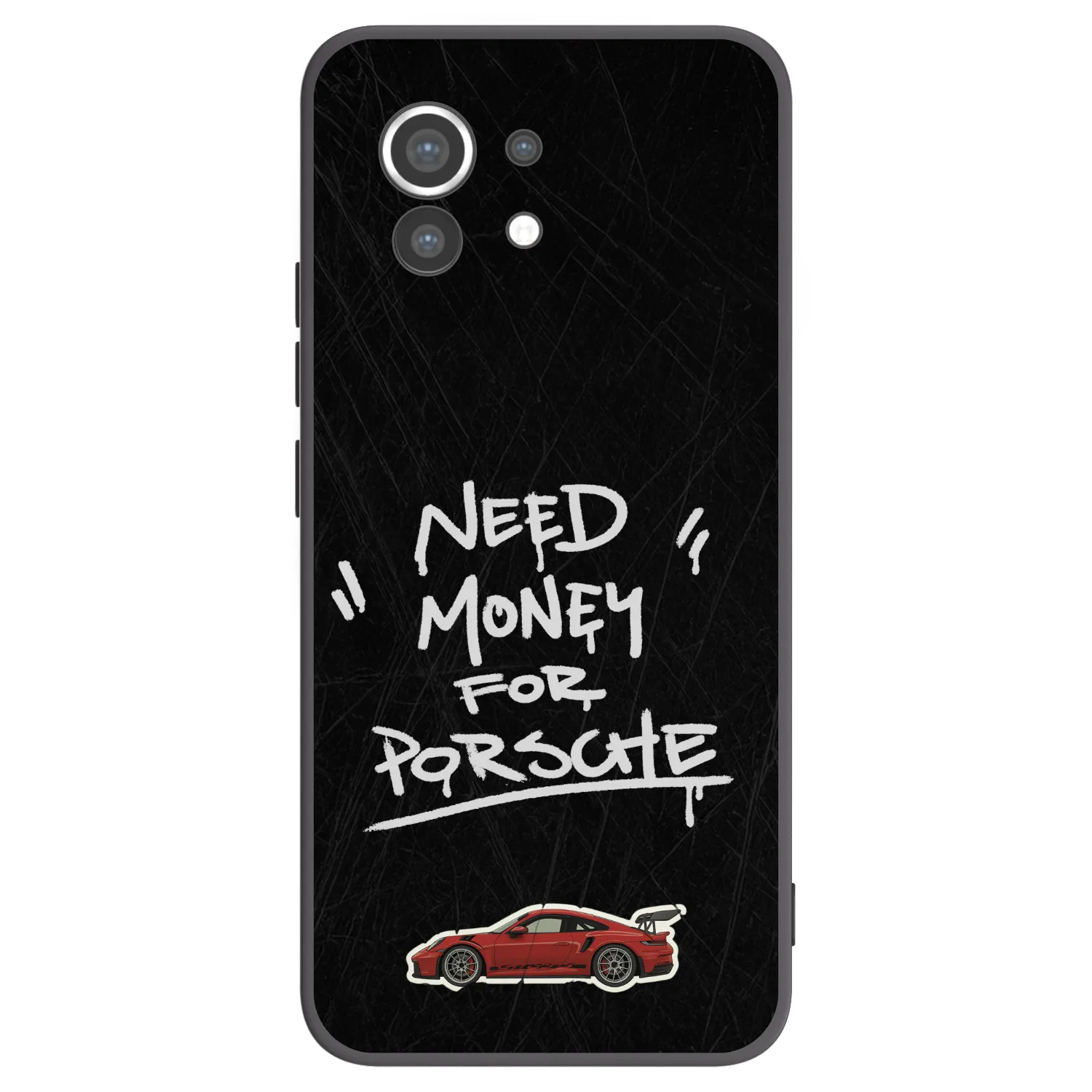 Picasee Μαύρη θήκη σιλικόνης για Xiaomi Mi 11 - Dark Racer