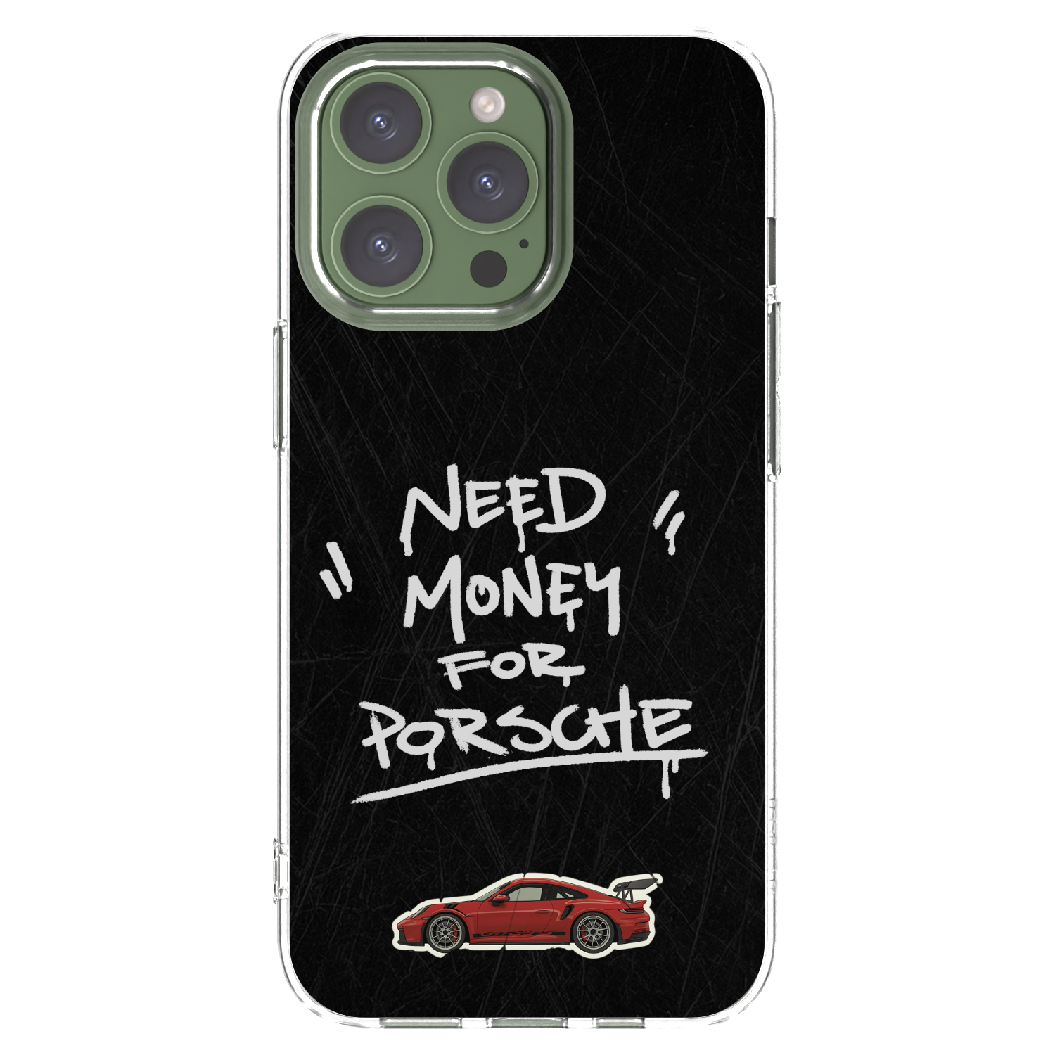 Picasee διαφανής θήκη σιλικόνης Apple iPhone 13 Pro - Dark Racer