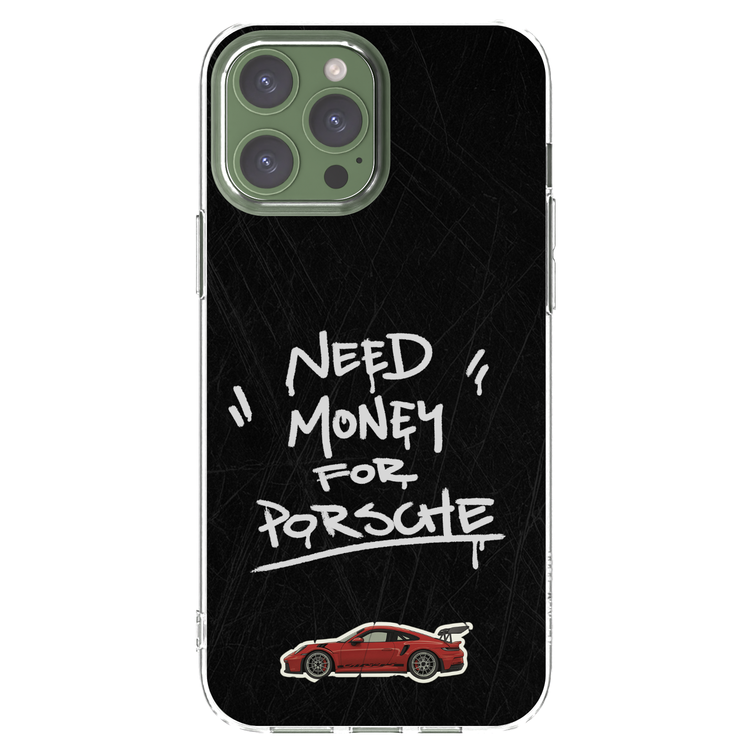 Picasee διαφανής θήκη σιλικόνης Apple iPhone 13 Pro Max - Dark Racer