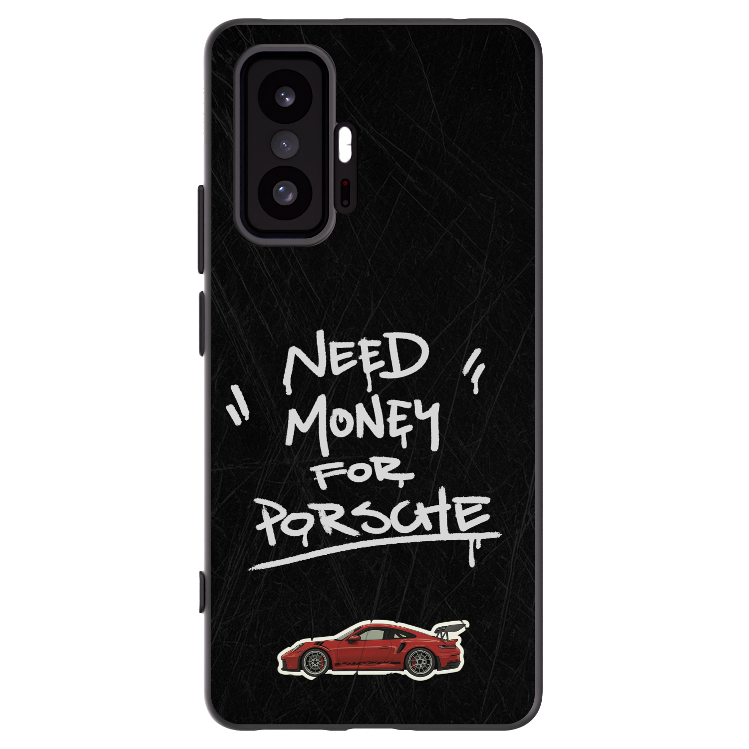 Picasee Μαύρη θήκη σιλικόνης για Xiaomi 11T - Dark Racer