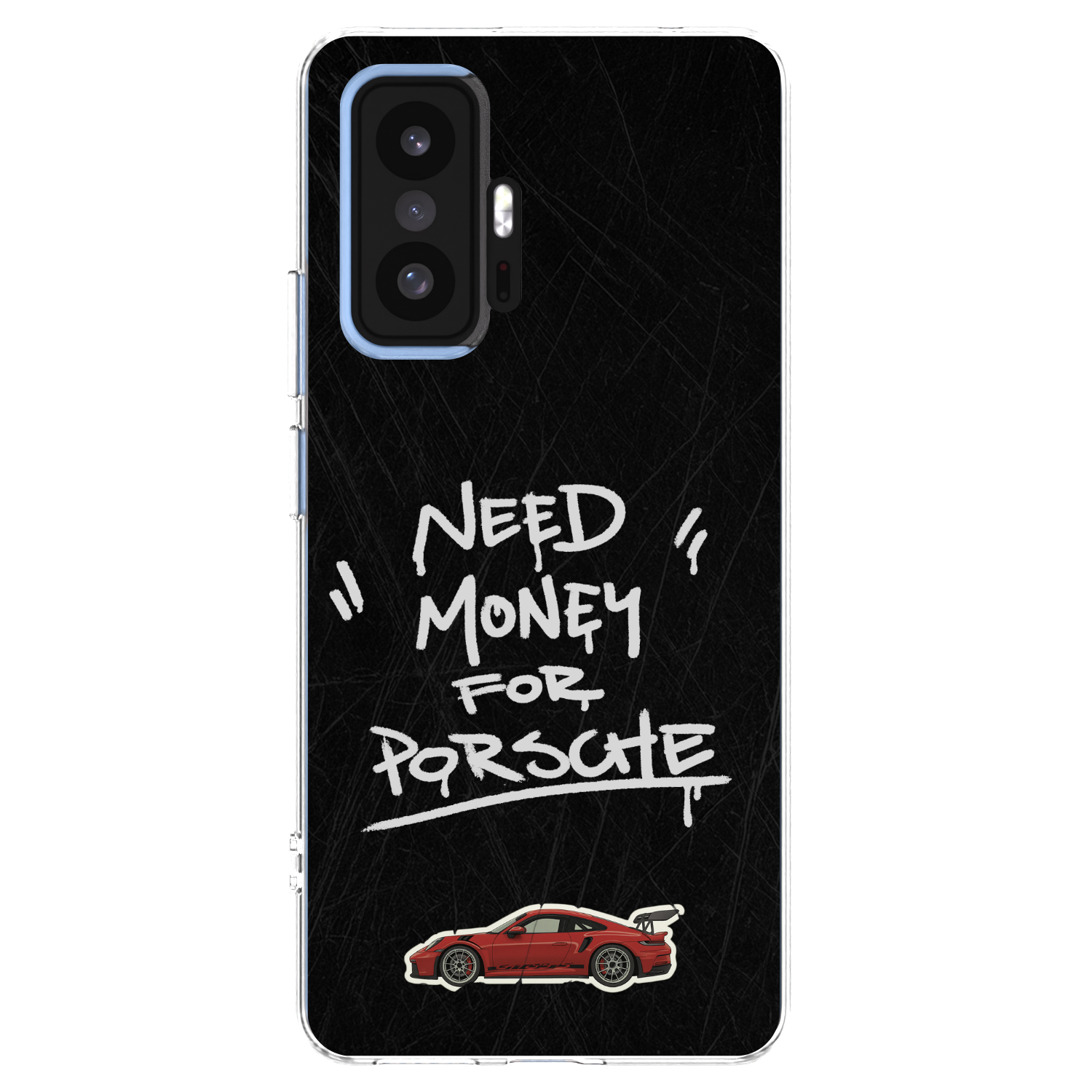 Picasee διαφανής θήκη σιλικόνης Xiaomi 11T Pro - Dark Racer