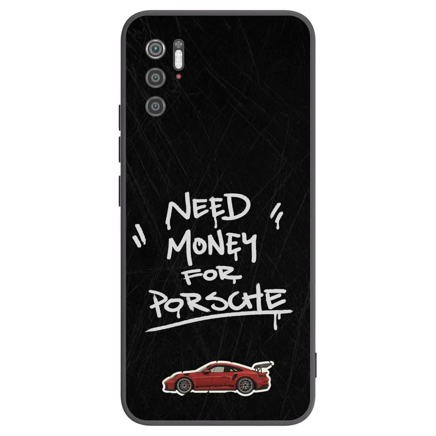 Picasee Μαύρη θήκη σιλικόνης για Xiaomi Poco M3 Pro 5G - Dark Racer