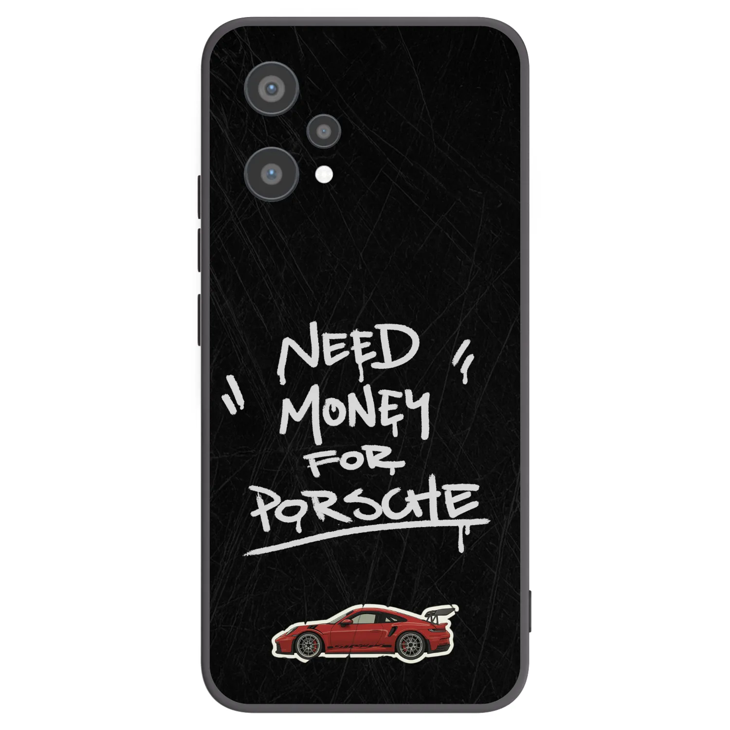 Picasee Μαύρη θήκη σιλικόνης για Realme 9 Pro 5G - Dark Racer