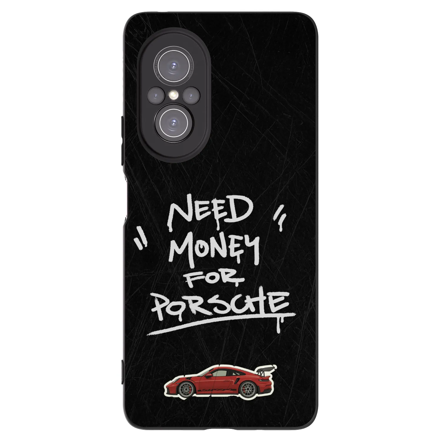 Picasee Μαύρη θήκη σιλικόνης για Huawei Nova 9 SE - Dark Racer