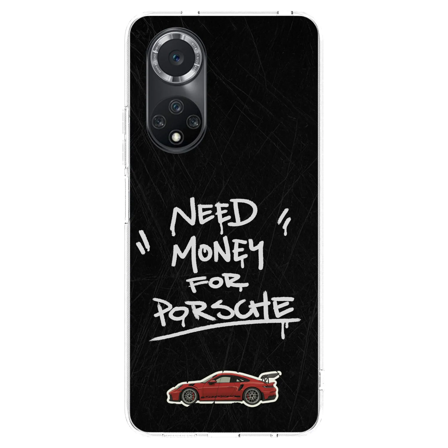 Picasee διαφανής θήκη σιλικόνης Huawei Nova 9 SE - Dark Racer