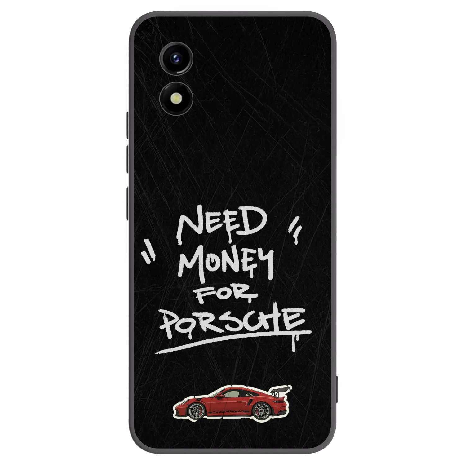 Picasee Μαύρη θήκη σιλικόνης για Vivo Y01 - Dark Racer