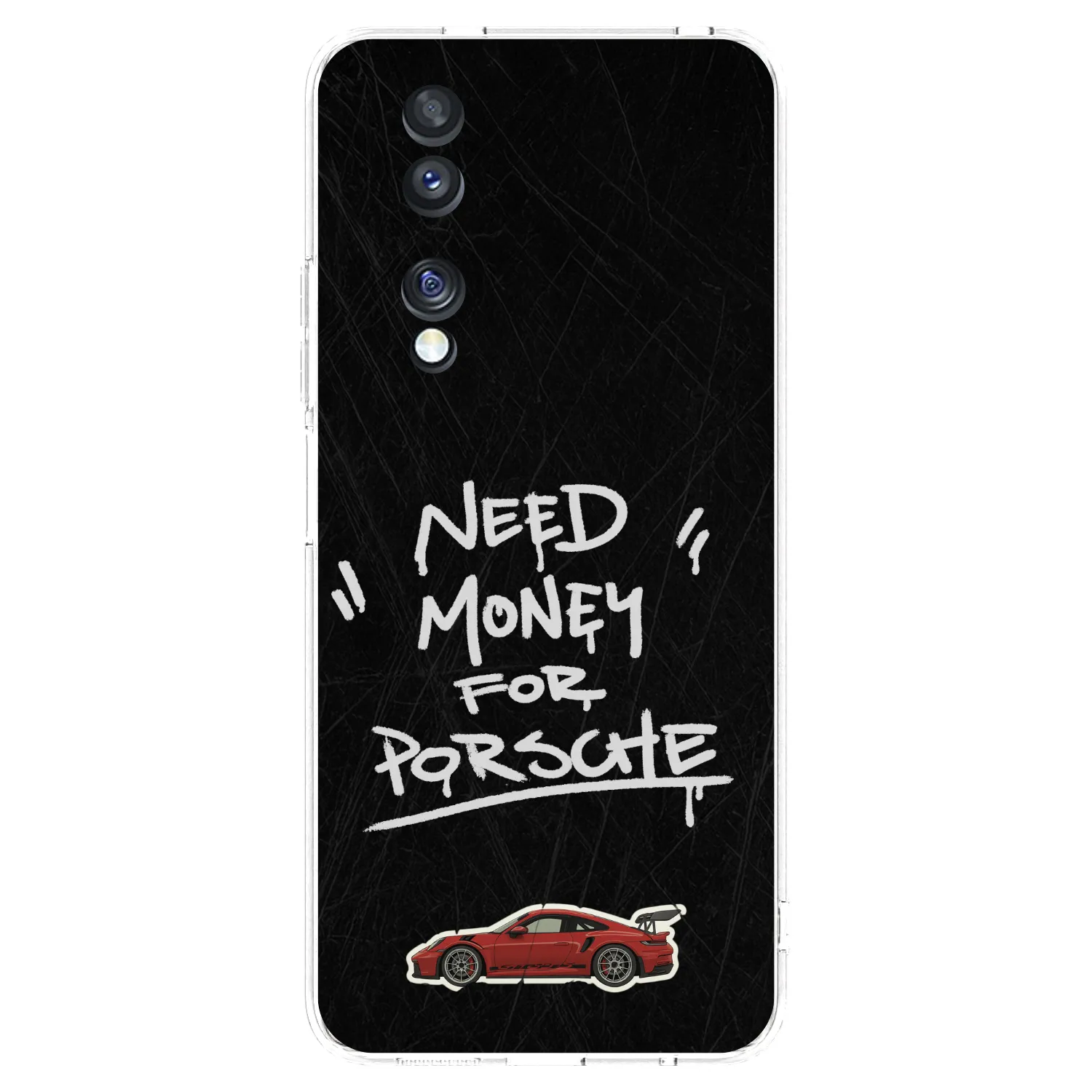 Picasee διαφανής θήκη σιλικόνης Honor 70 - Dark Racer