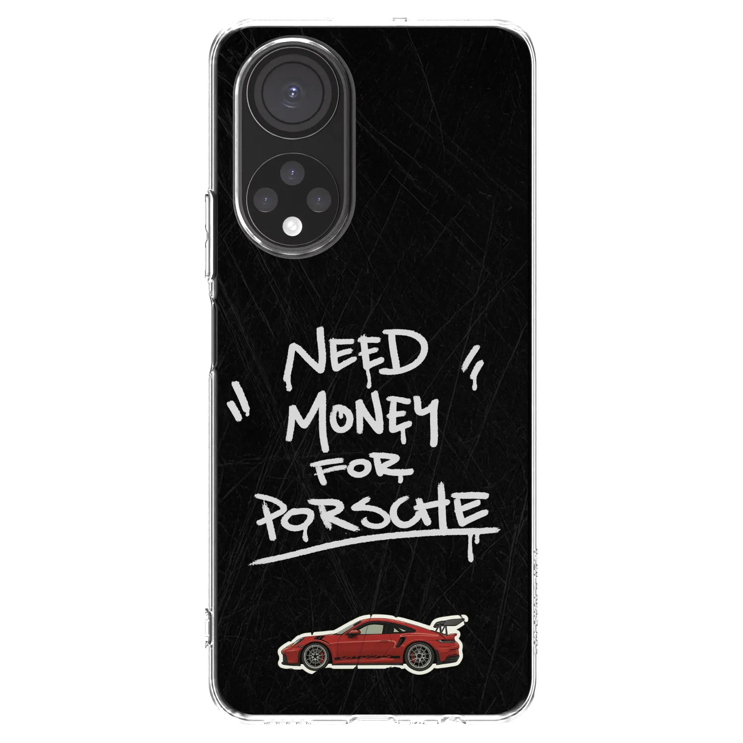 Picasee διαφανής θήκη σιλικόνης Honor X7 - Dark Racer
