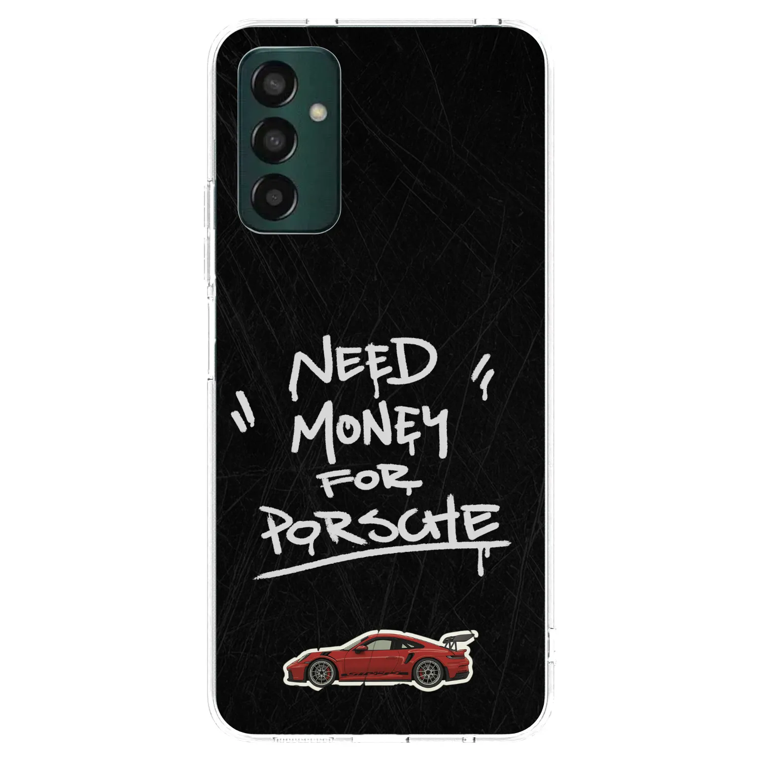 Picasee διαφανής θήκη σιλικόνης Samsung Galaxy M23 5G - Dark Racer